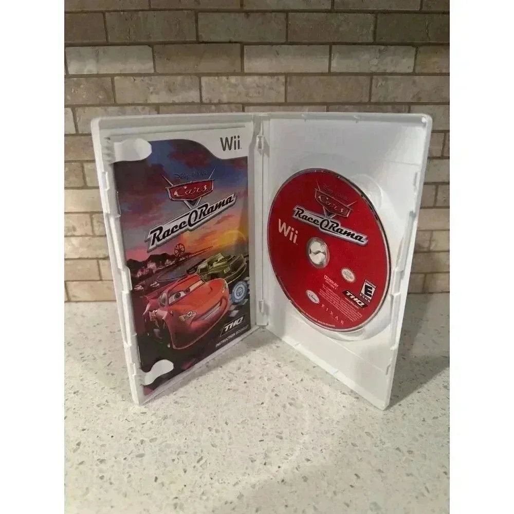Cars Race O Rama Disney Pixar Nintendo Wii Video Game‎ Complete Tested 122